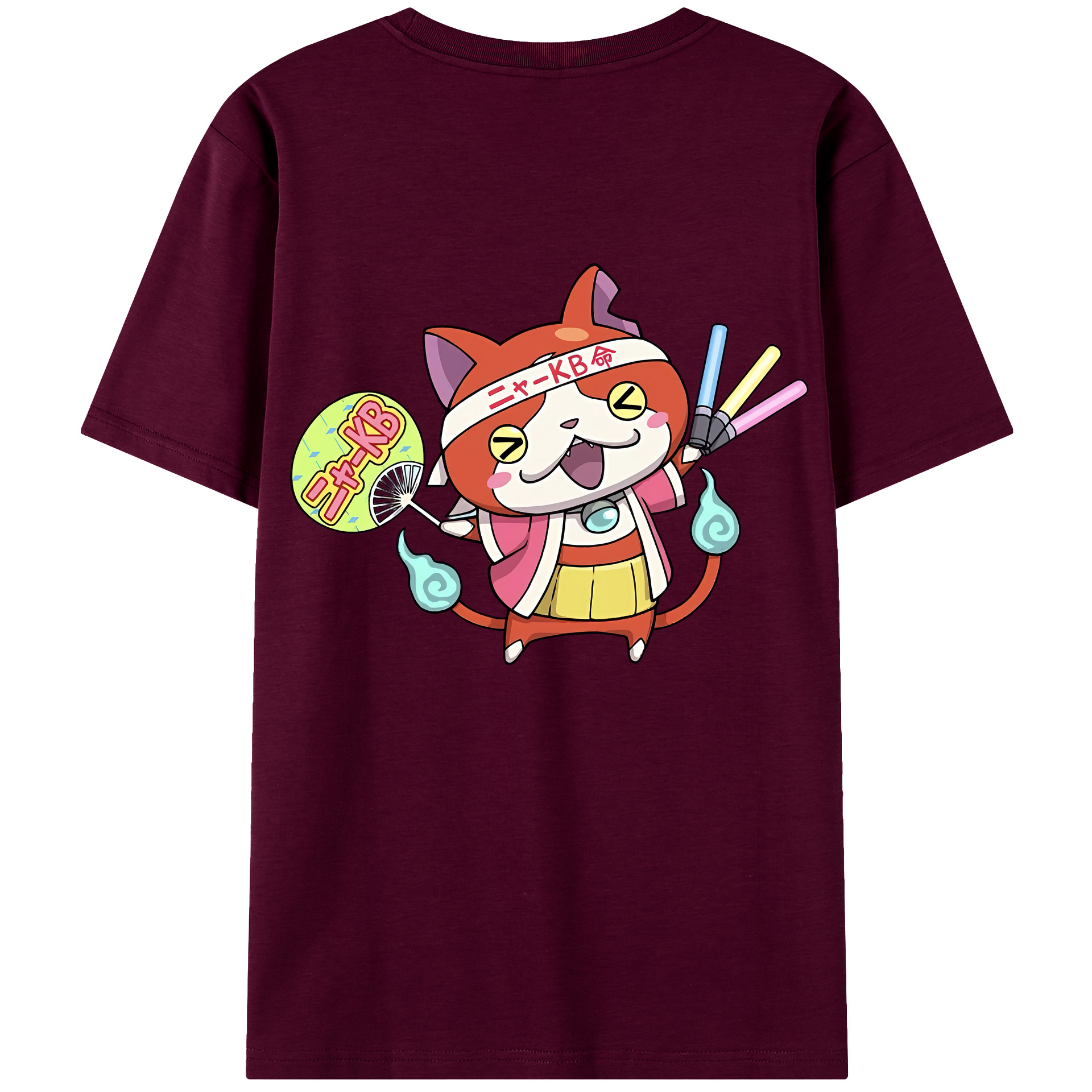 （画像用） 妖怪ウォッチ Yo-kai Watch レディース半袖Tシャツ(バックプリント)